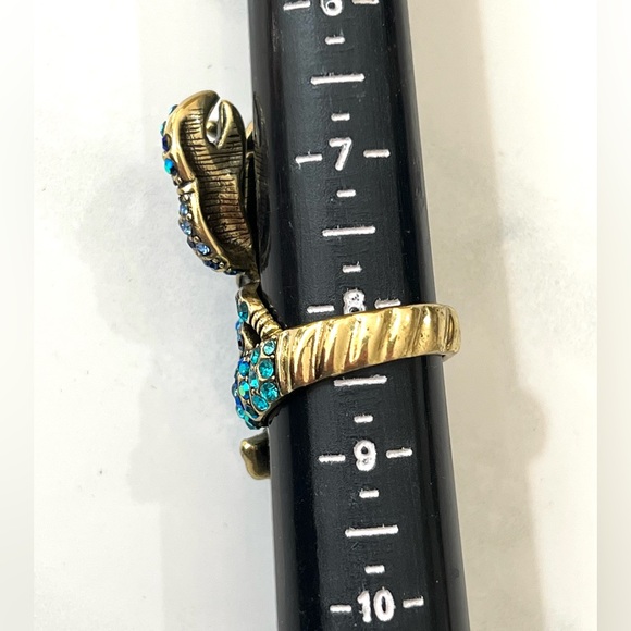 Heidi Daus 🆕 " Lobster Tails” size 8 ring - Picture 7 of 10